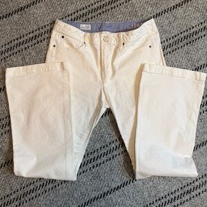 Gap White Boot cut Jeans